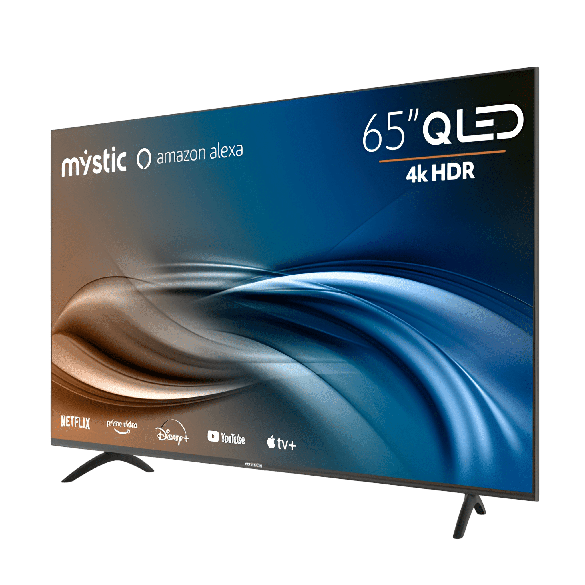 TELEVISORES MYSTIC MY-SQL55600 55'' SMART TV NEGRO | Precio a crédito 52 semanas de