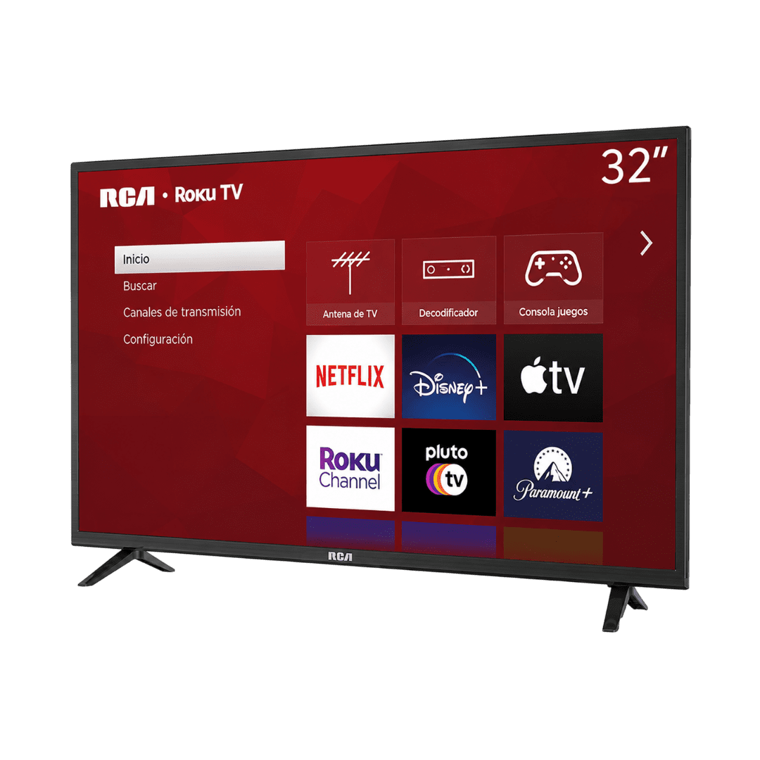 TELEVISORES RCA RC-32K4RKT2 32'' SMART TV ROKU TV LED FHD NEGRO | Precio a crédito 52 semanas de