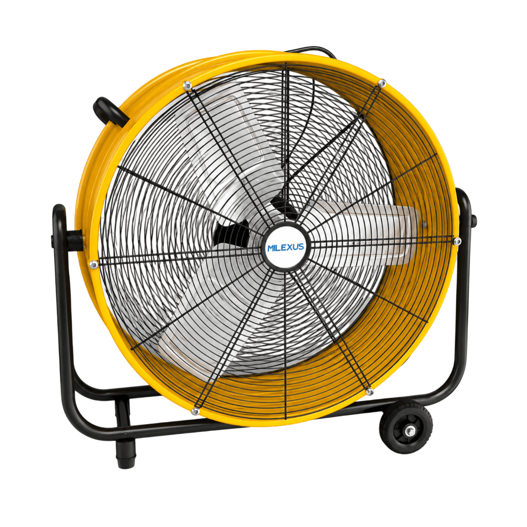 VENTILADOR MILEXUS ML-D-60B 24'' AMARILLO