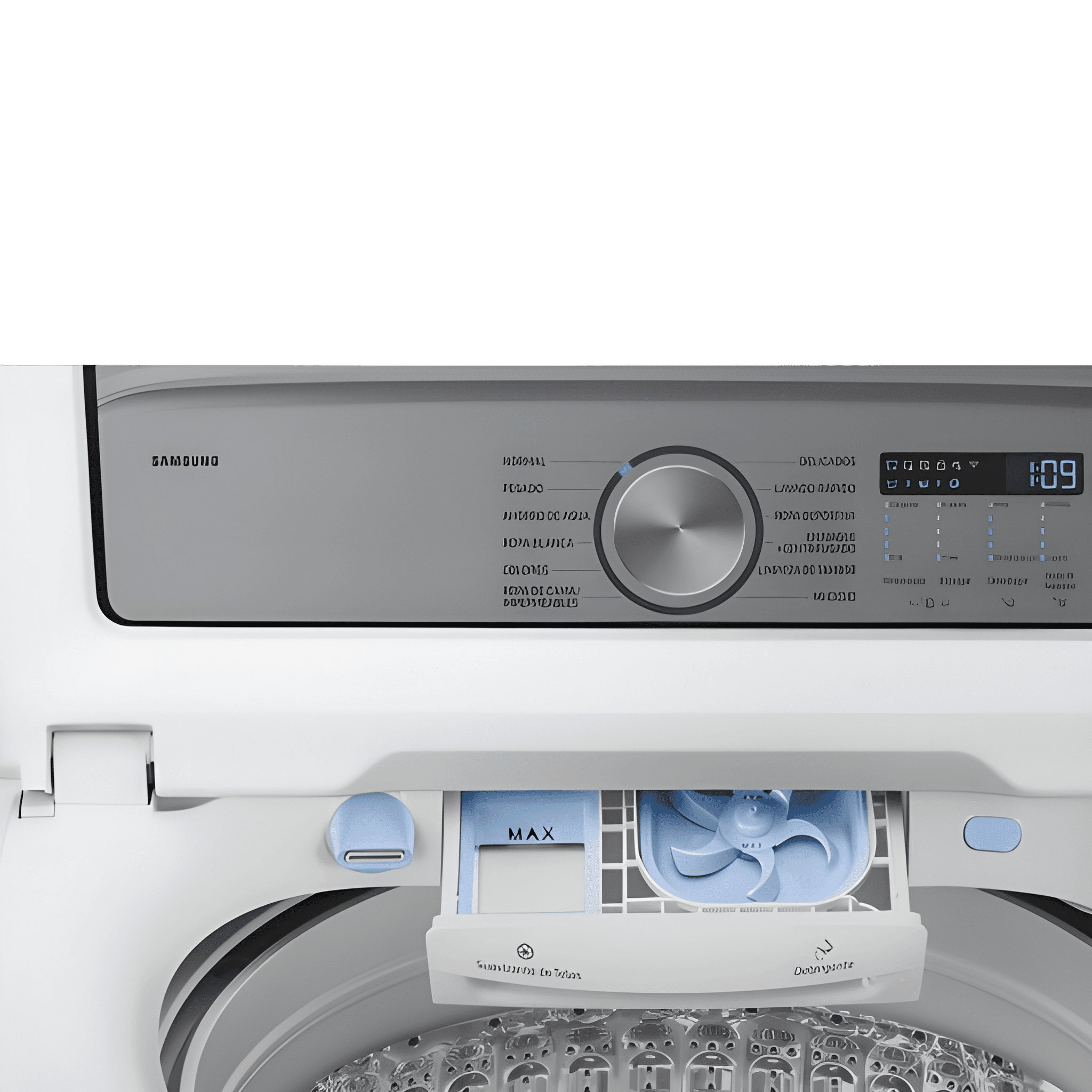 LAVADORAS AUTOMATICAS SAMSUNG WA-26DG5500AW 26 KG/ 58 LIBRAS INVERTER SMART CHECK BLANCO | Precio a crédito 52 semanas de - Imagen 3