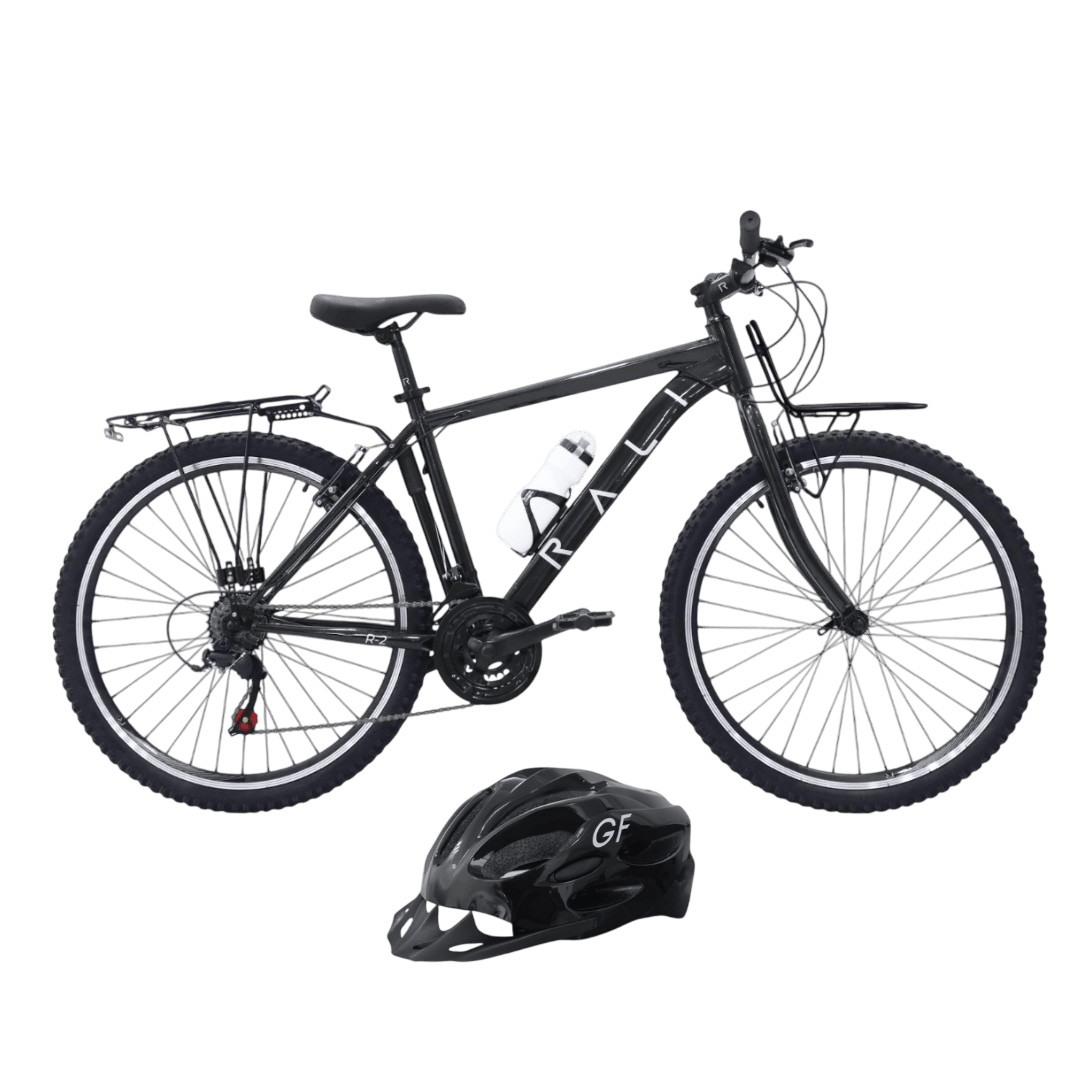 BICICLETAS RALI R2 ROD 26 C/ 2 PARRILLAS Y CASCO NEGRO | Precio a crédito 40 semanas de