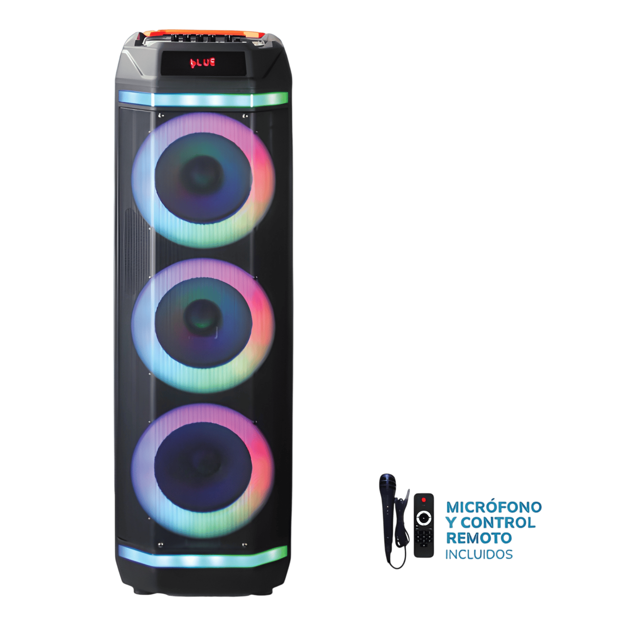BOCINAS PREMIER BB-9246 45,000 WATTS NEGRO - Imagen 2
