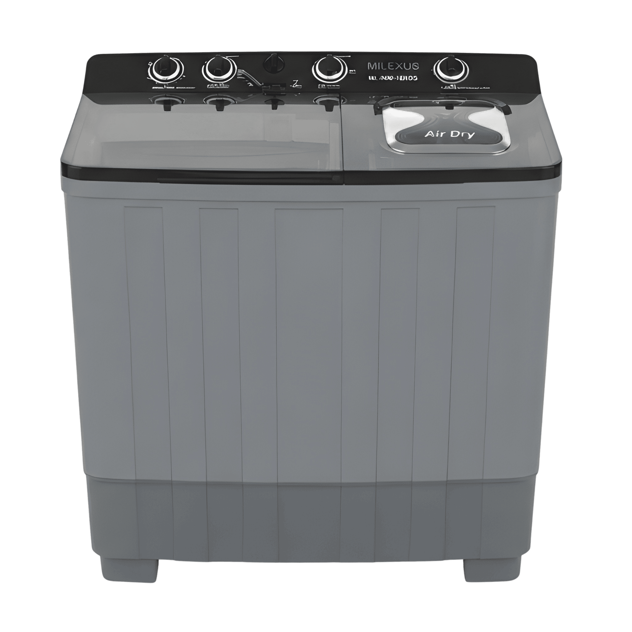 LAVADORAS SEMIAUTOMATICAS MILEXUS ML-WM-16KG-110V 16 KG-36 LIBRAS GRIS | Precio a crédito 52 semanas de