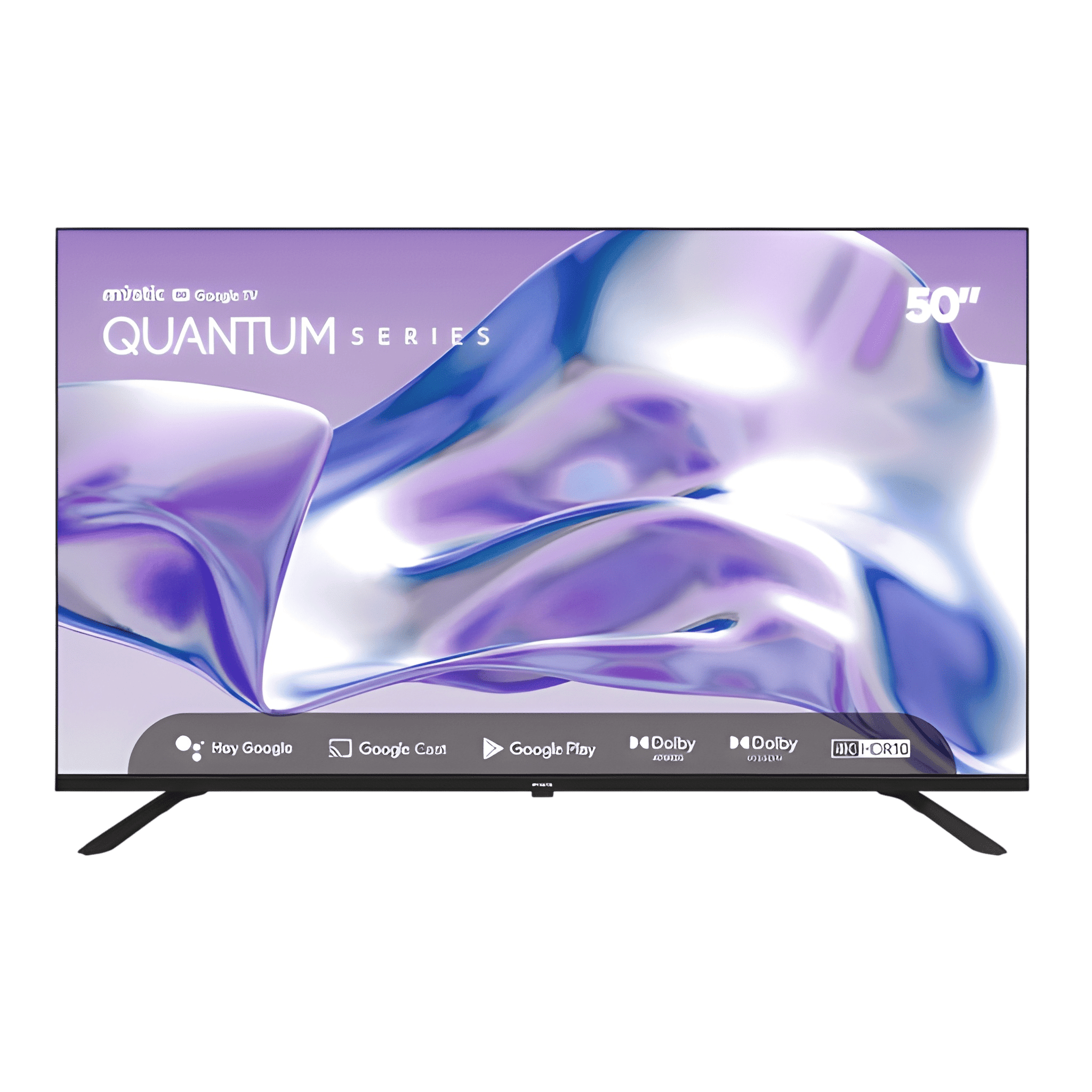 TELEVISORES MYSTIC MY-SQG50509 50'' SMART TV QUANTUM GOOGLE TV FHD HDR10 NEGRO | Precio a crédito 52 semanas de