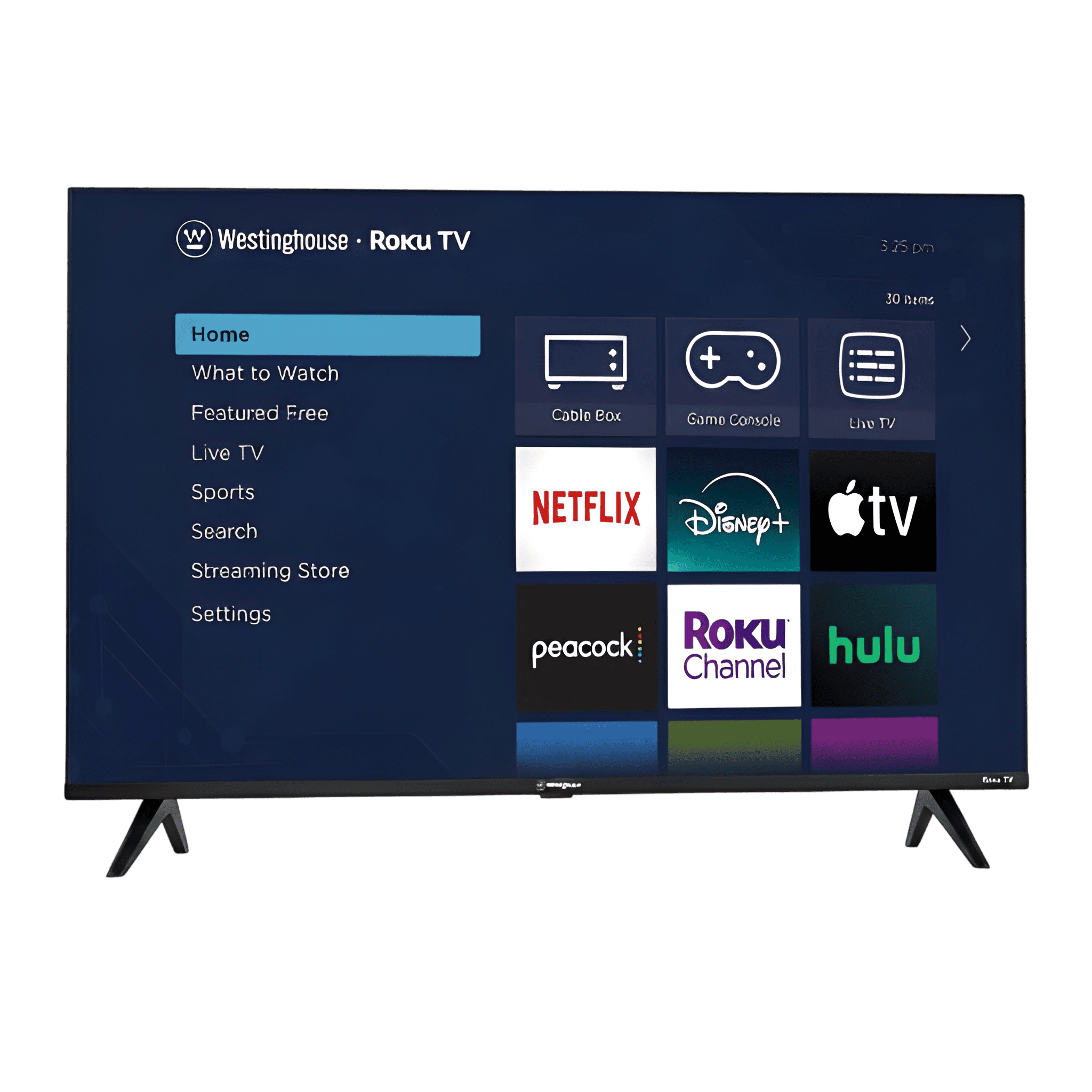 TELEVISORES WESTINGHOUSE W58K5RKT2 58'' SMART TV ROKU TV 4K UHD NEGRO | Precio a crédito 52 semanas de