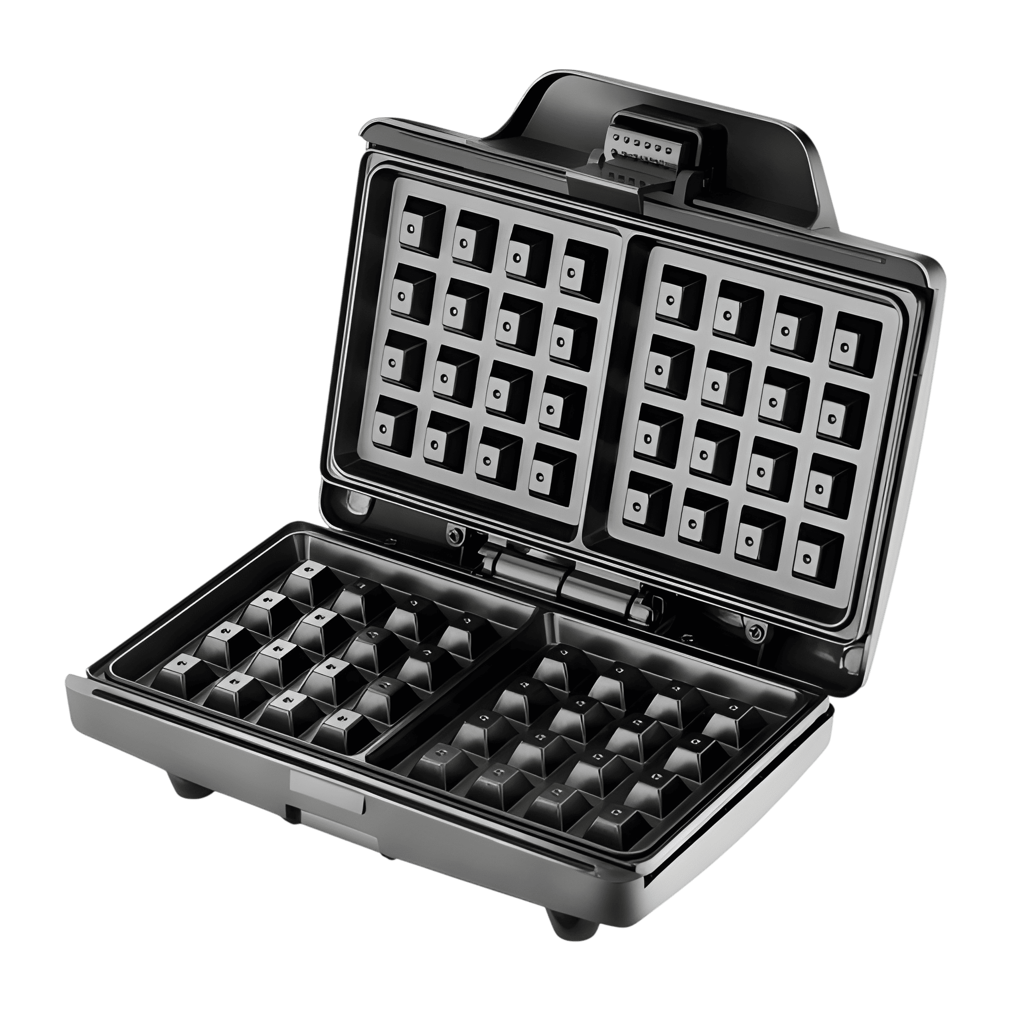 WAFLERA PREMIER ED-9310 2 PORCIONES NEGRO